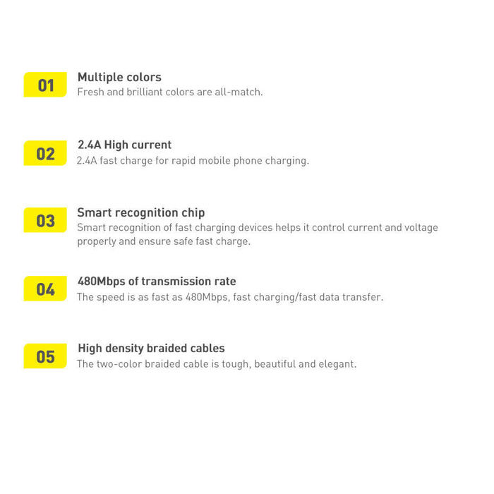 [RETURNED ITEM] Baseus Crystal Shine Series kabel USB kabel pro rychlé nabíjení a přenos dat USB Typ A - USB Typ C 100W 1,2 m černý (CAJY000401)