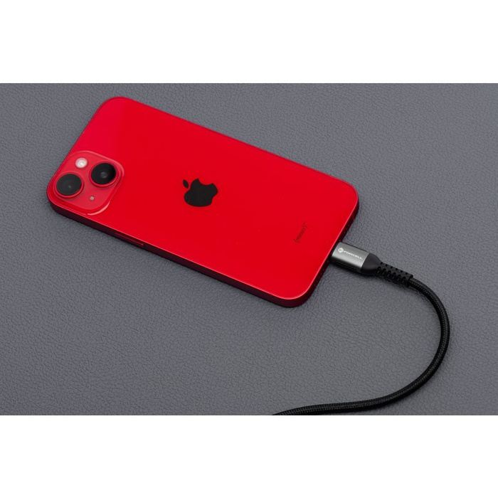 Kabel USB A do Lightning Forcell F-Energy 2,4A 12W Cafule 2 m C257 czarny