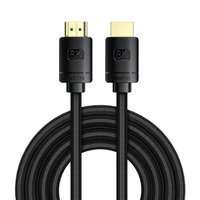 Baseus HDMI 2.1 Kabel 8K 60 Hz 48 Gbps / 4K 120 Hz / 2K 144 Hz 3D eARC QMS Dynamic HDR VRR ALLM 3 m schwarz (CAKGQ-L01)