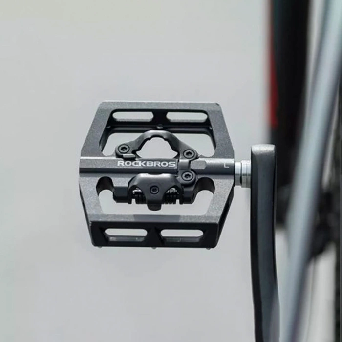 Rockbros PD15-BK Fahrradpedalset aus Aluminiumlegierung – Schwarz