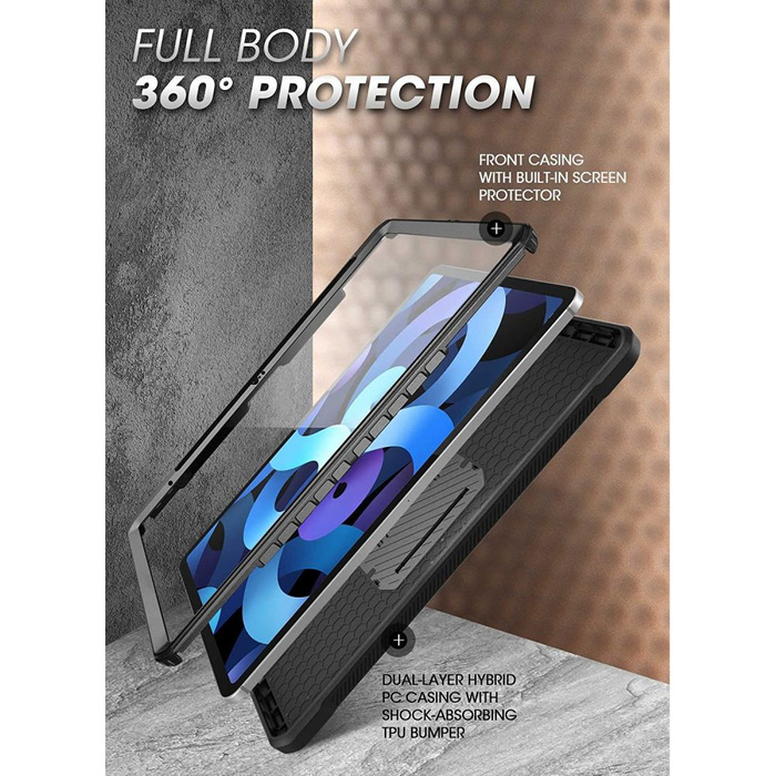 Telefontok Supcase Unicorn Beetle PRO IPad 10.9 2022 FEKETE