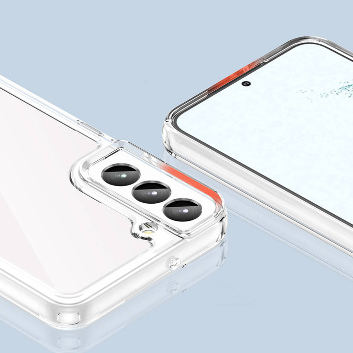 Outer Space Case für Samsung Galaxy S23+ Cover mit einem flexiblen transparenten Rahmen