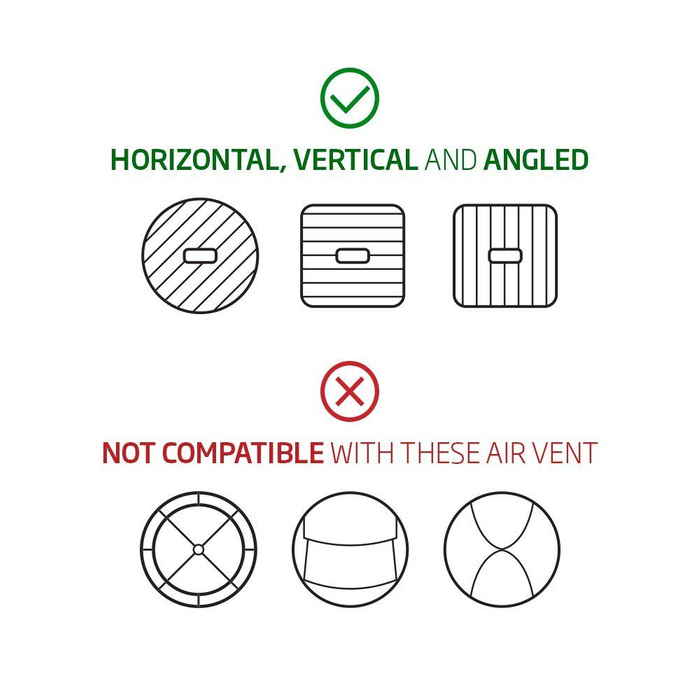 Support Support magnétique pour voiture SPIGEN H12 Air Vent Magnetic Car Mount Holder