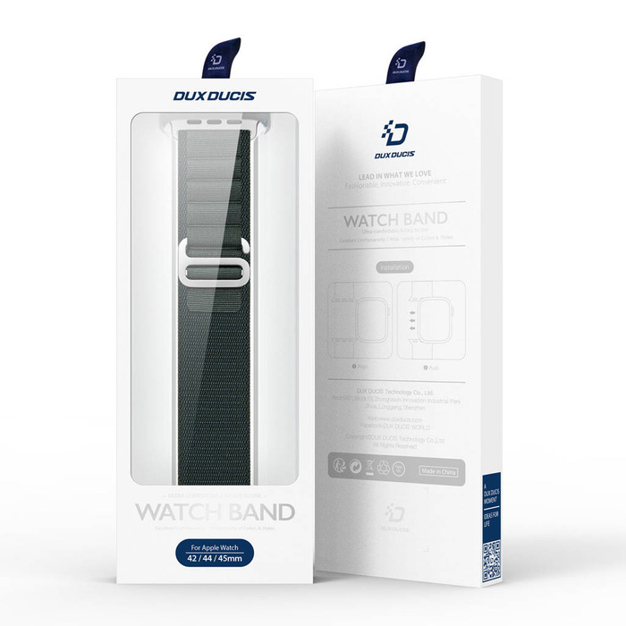 Apple Watch 8 / 7 / 6 / SE / 5 / 4 / 3 / 2 / 1 (41, 40, 38 mm) Dux Ducis Armband GS-Version Sportarmband – Grün