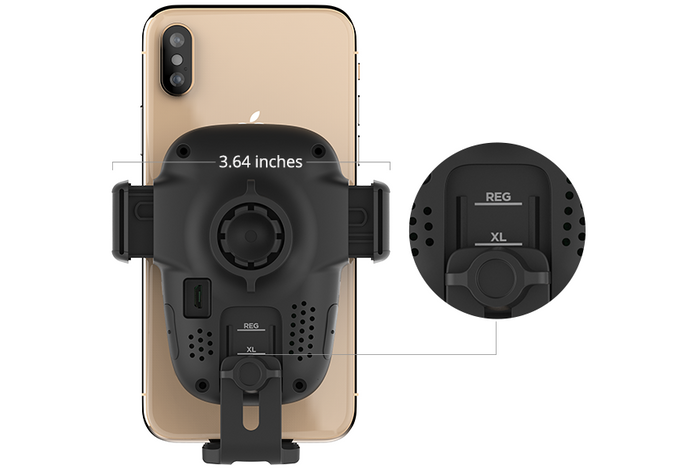  Auto Sense Wireless CD Slot / Air Vent  Car with wireless charging