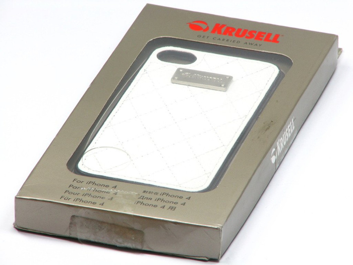 Telefontok kRUSELL Apple iPhone 4 4S tok Fehér