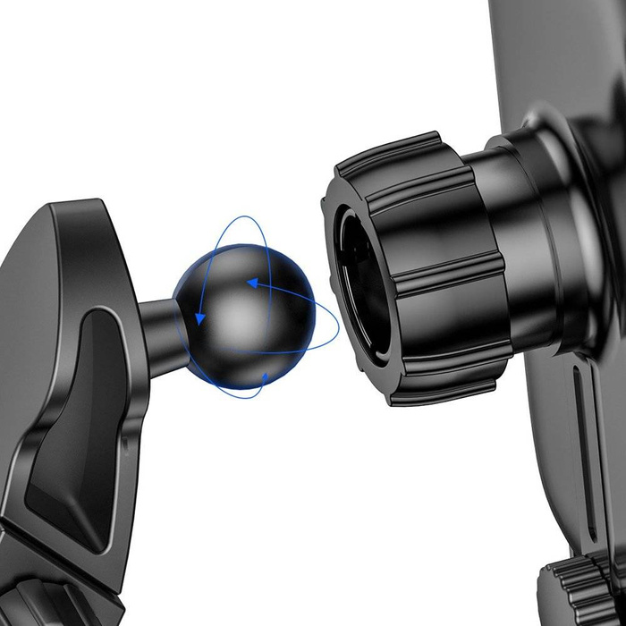 Baseus Caricabatterie Wireless Qi Automatico per Auto Elettrica 15W Nero (WXHW03-01)