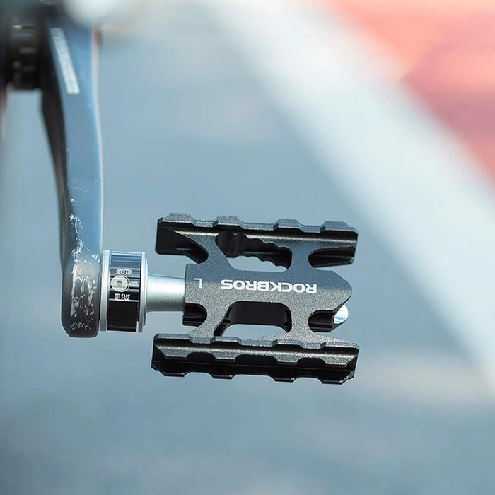 Rockbros K320F-BK MTB Aluminum Alloy Pedal Set - Black