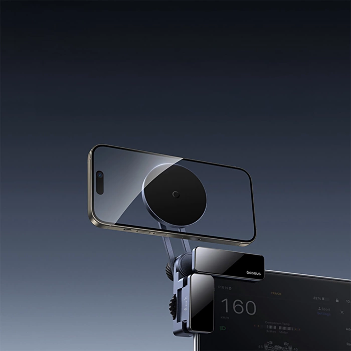 Baseus MaxView Magnetic Car Display Mount Holder - Gray