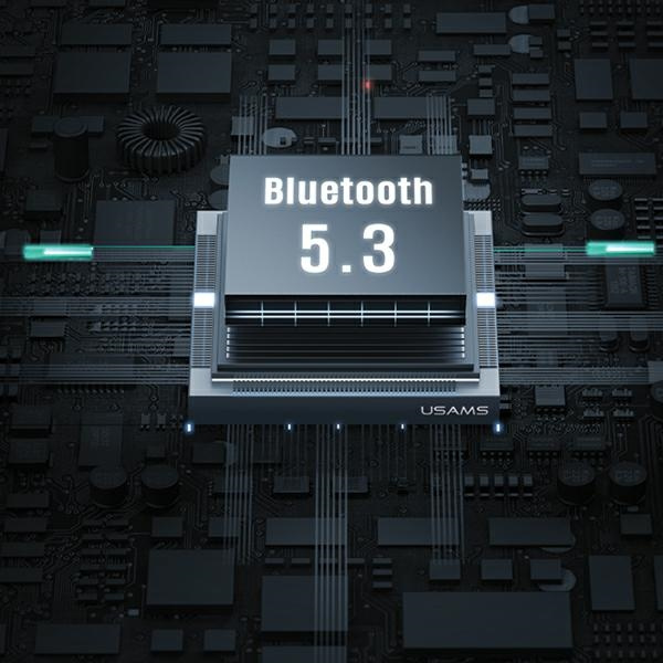 USAMS Słuchawki Bluetooth 5.3 TWS X-Don Series Dual mic ENC bezprzewodowe czarny/black BHUXD01 (SAMS-XD18)