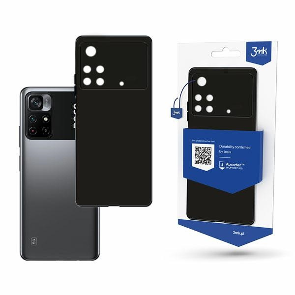 Hülle 3mk Xiaomi POCO M4 Pro Mattschwarz Case
