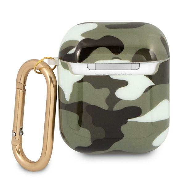 Cover GUESS Apple AirPods Camo Collection Khaki Case