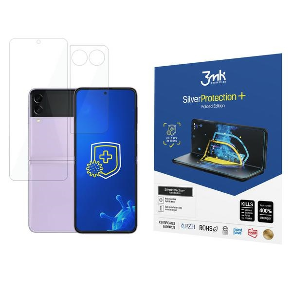 3mk Silver Protect+ Sam Z Flip 3 5G Folded Edition Folie Nassmontage antimikrobiell