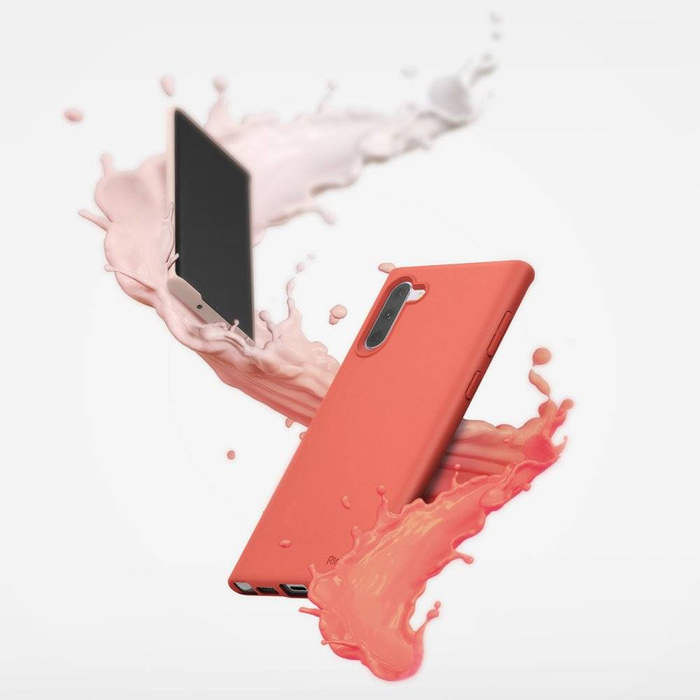 Cover in gel TPU Ringke Air S ultra sottile per Samsung Galaxy Note 10 nero (ADSG0001)