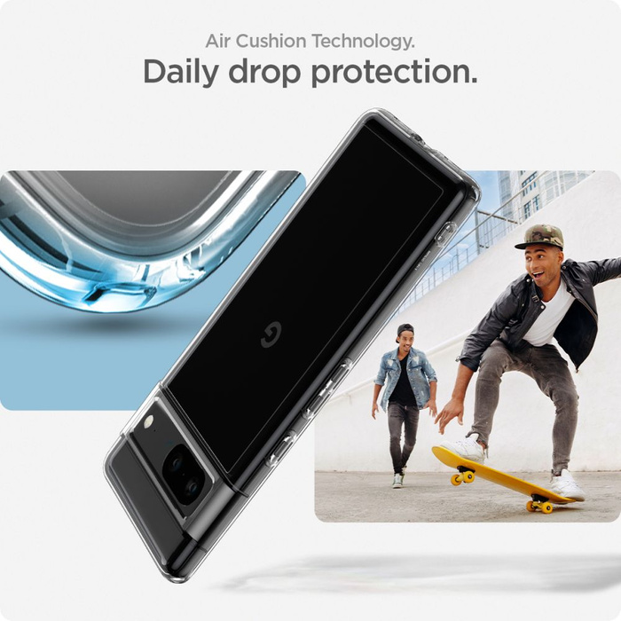 Spigen Ultra Hybrid GOOGLE PIXEL 7 Funda CRYSTAL CLEAR