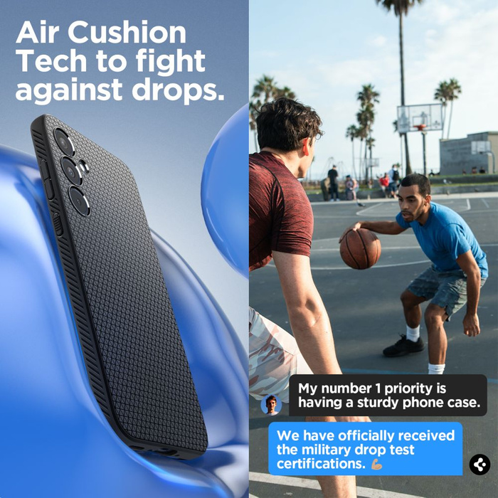 Spigen Liquid Air Case Galaxy A35 5g MATTE Hülle