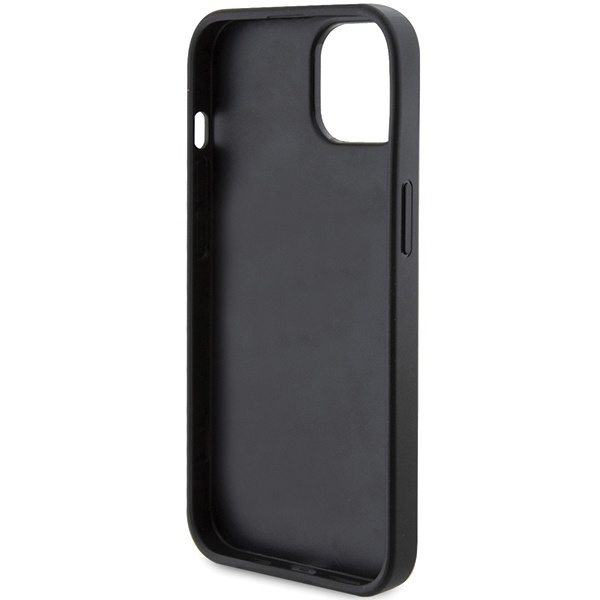 Etui Guess GUHCP15MPG4GPK iPhone 15 Plus / 14 Plus 6.7" czarny/black hardcase 4G Triangle Metal Logo Case