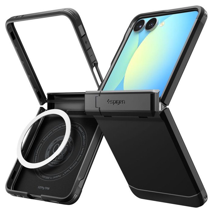 SPIGEN TOUGH ARMOR PRO MAG MAGSAFE GALAXY Z FLIP 7 BLACK