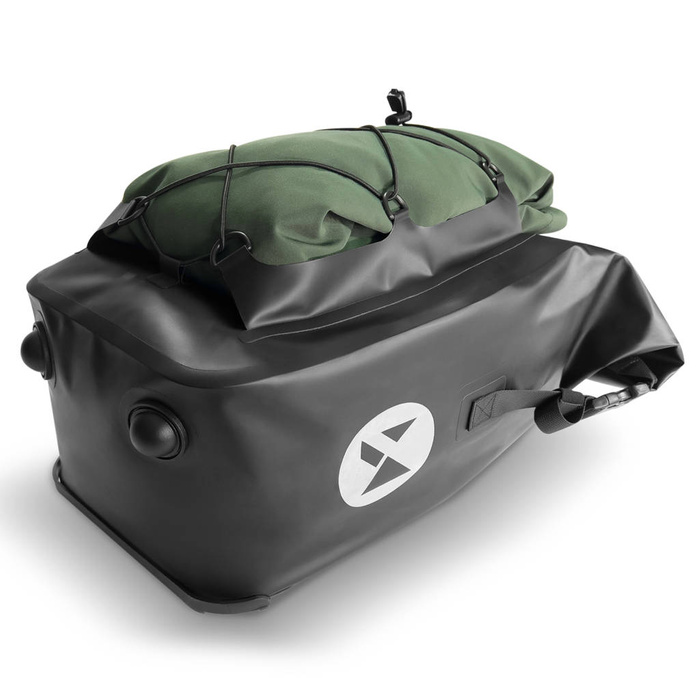 Wozinsky wasserdichte Fahrradtasche Kofferraumtasche 25l schwarz (WBB24BK)