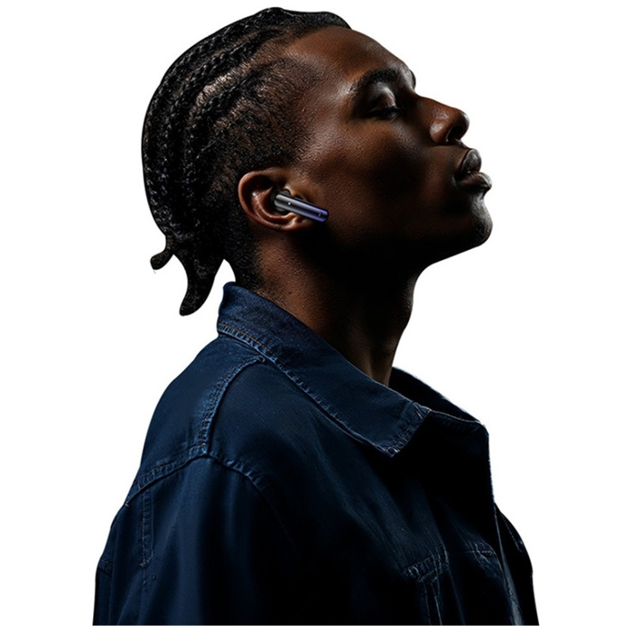 Słuchawki Bluetooth USAMS Echo E02 TWS   ANC+ENC bezprzewodowe czarny