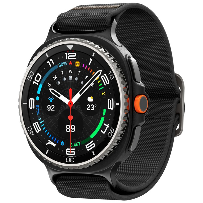 Spigen LITE FIT SAMSUNG Galaxy Watch 8 / CLASSIC (40 / 44 / 46 MM) NOIR