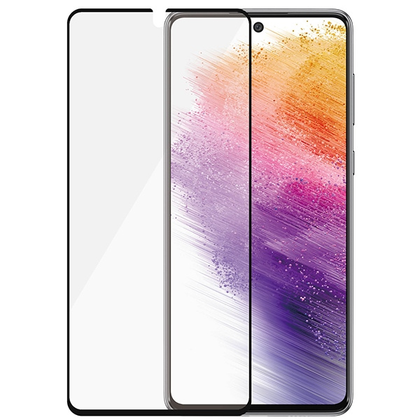 PanzerGlass E2E Regular Samsung A73 Case Friendly black/black