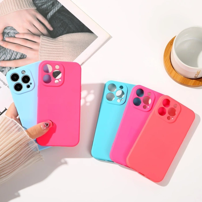 Silicone case etui Xiaomi Redmi Note 11 / Note 11S silikonowy pokrowiec zielone