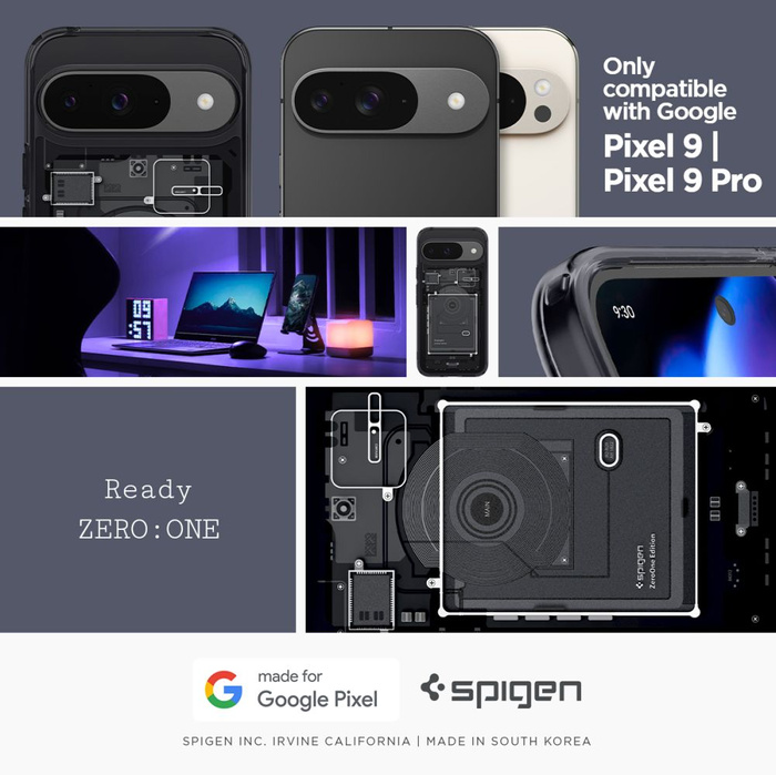 Cover Spigen Ultra Hybrid GOOGLE PIXEL 9 / 9 PRO ZERO UNO