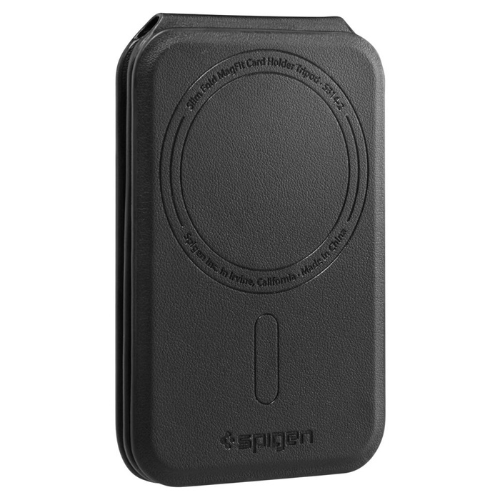 Spigen S314-2 TRÍPODE SLIM FOLD MagSafe UNIVERSAL MagTARJETERO NETIC NEGRO