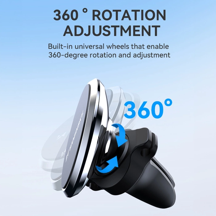 Wozinsky WUMKO porta cellulare magnetico per bocchetta dell&#39;aria dell&#39;auto - nero