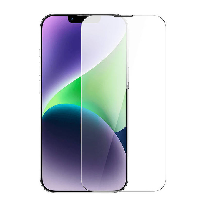 Szkło hartowane Baseus Corning do iPhone 13 Pro Max / 14 Plus z filtrem przeciwpyłowym