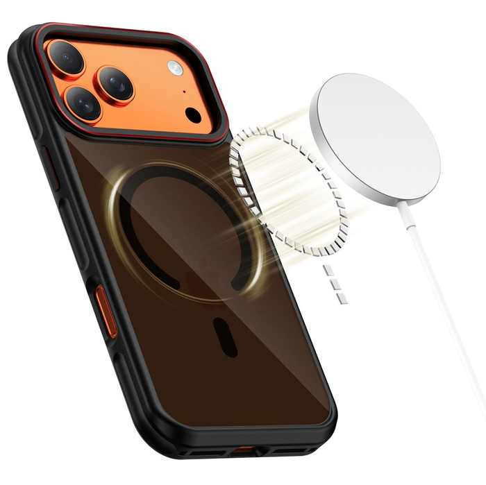 TECH-PROTECT MAGHYBRID MAGSAFE IPHONE 17 PRO BLACK/RED