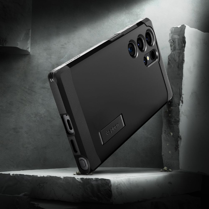 Coque Spigen Tough Armor Samsung Galaxy S24 Ultra Noir Case