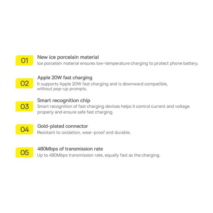Baseus StarSpeed 1-for-3 Fast Charging Data Cable USB to M+L+C 3.5A 1.2m Purple