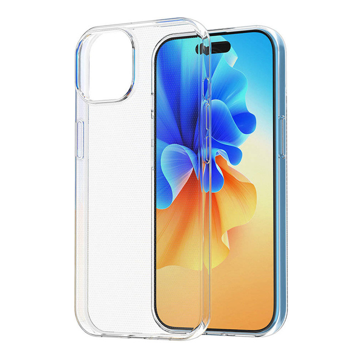 Coque iPhone 15 de la série Ultra Clear de couleur transparente