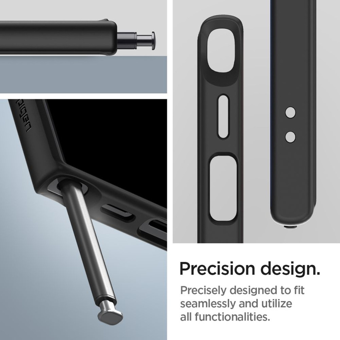 Funda Spigen Ultra Hybrid Samsung Galaxy S24 Ultra Frost Negro Case