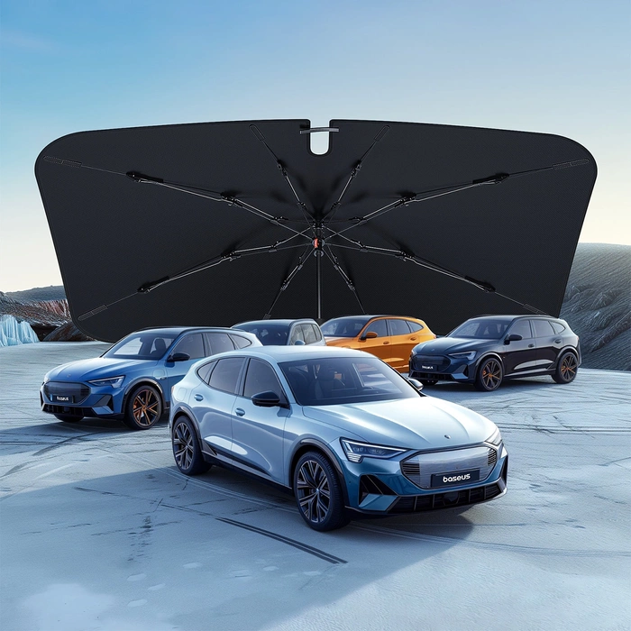 Baseus CoolRide BS-CN013 Sonnenschirm – Schwarz