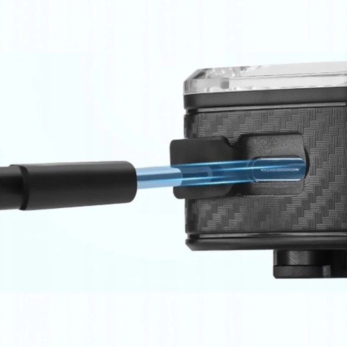 Rockbros Q2S LED-Fahrradrücklicht mit intelligentem Stoppsystem + USB-C - USB-A-Kabel - Schwarz