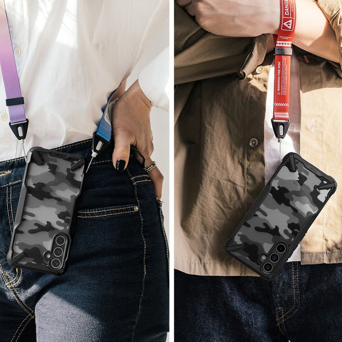 Ringke Fusion X GALAXY A54 5G CAMO NOIR