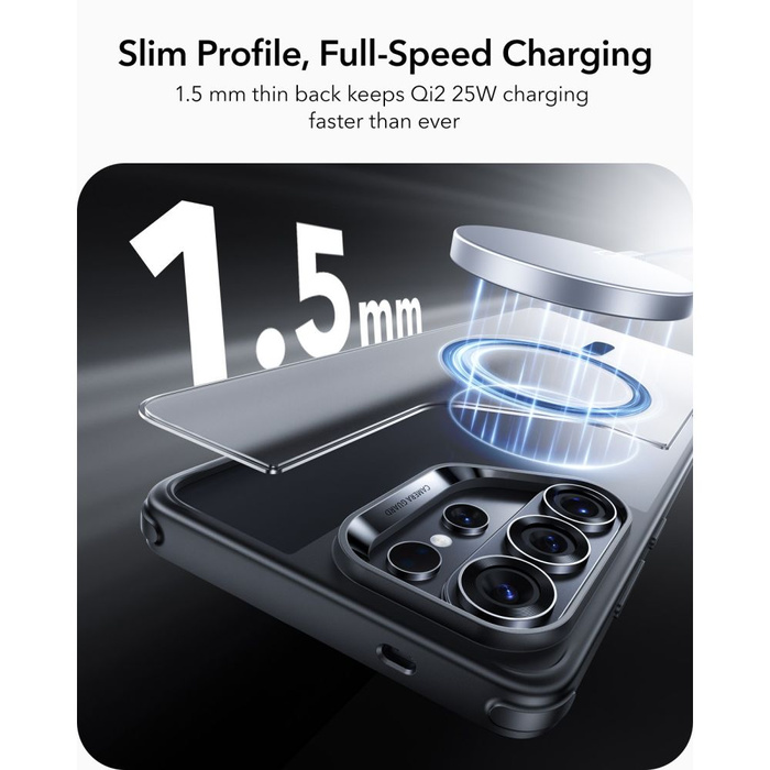 ESR CLASSIC HYBRID MagSafe GALAXY S26 ULTRA FROSTED BLACK