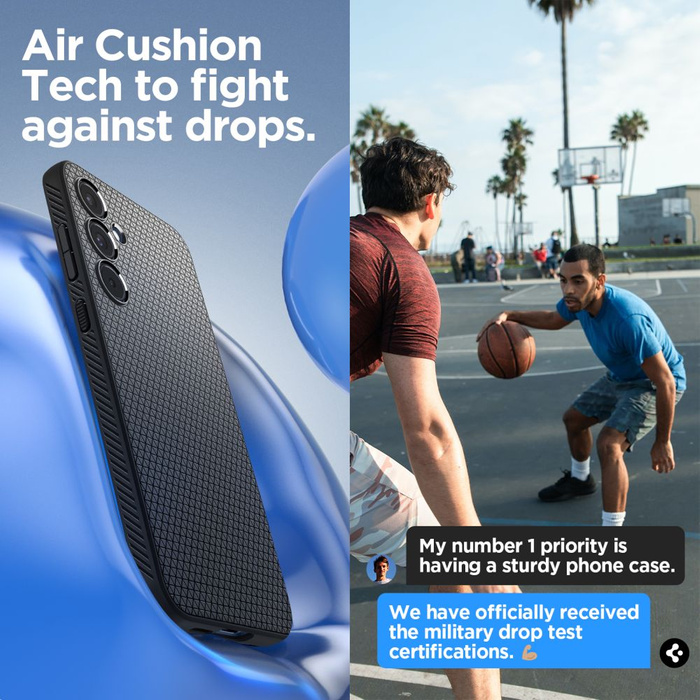 Spigen Liquid Air Samsung Galaxy A55 Case MATTE Hülle