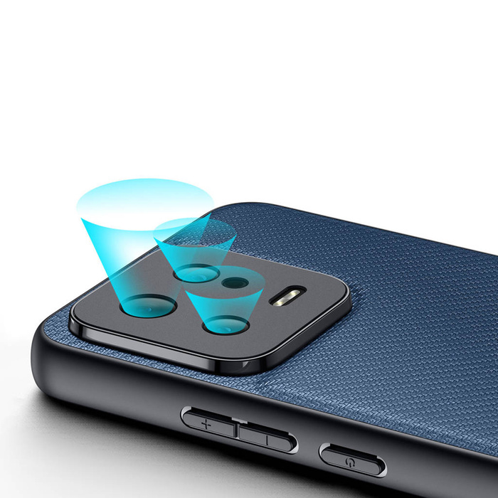 Obal Dux Ducis Fino obal pro Xiaomi 13 kryt se silikonovým rámečkem modrý Case