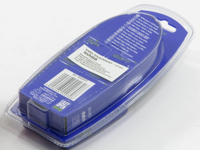 Kabel Tech+Link HDMI-HDMI 640203 Vodiče 1st 3M