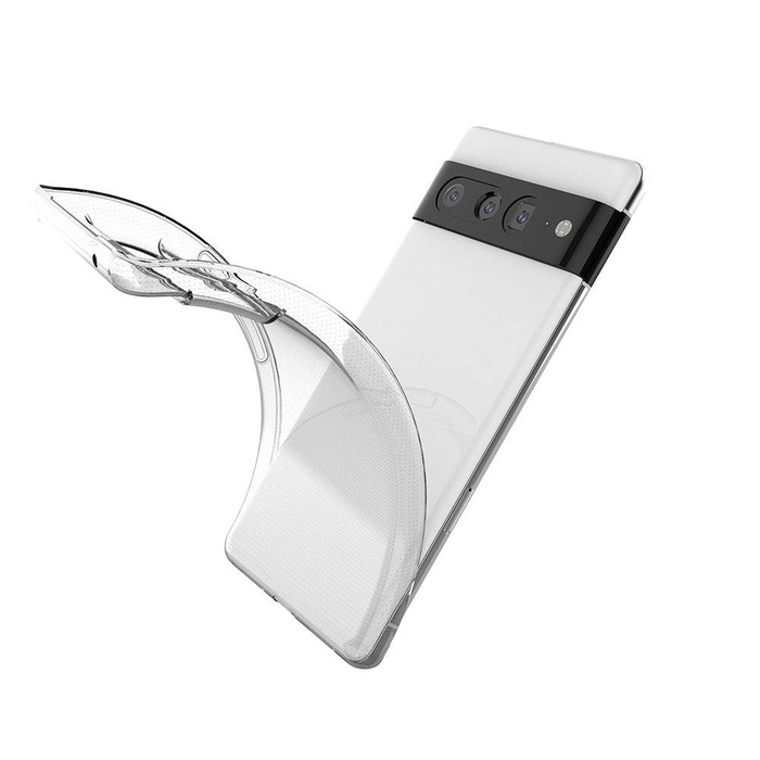 Ultra Clear 0.5mm etui Google Pixel 7 Pro żelowy pokrowiec na tył plecki przezroczysty
