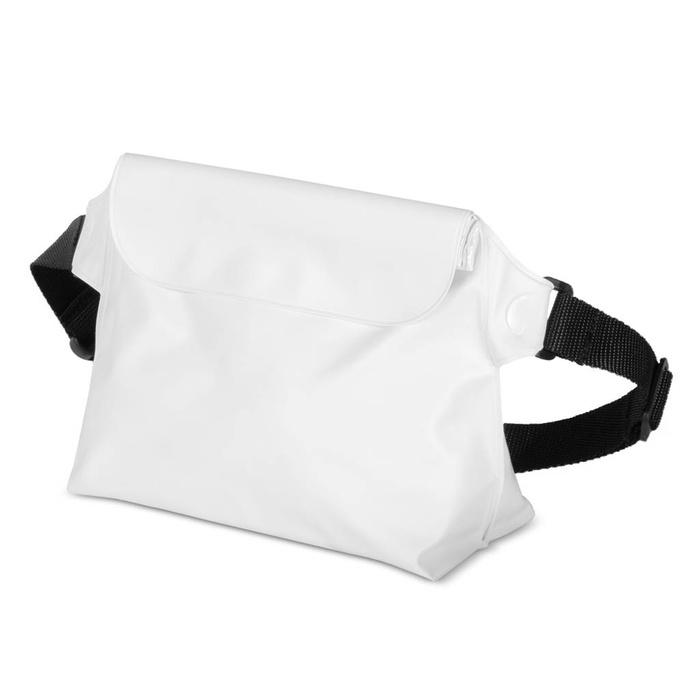 Marsupio / marsupio impermeabile in PVC - bianco