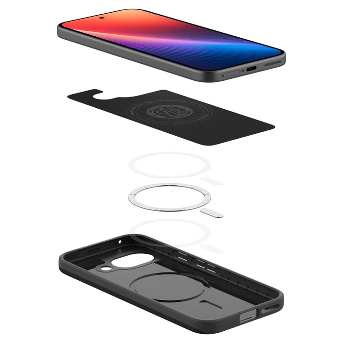 ETUI SPIGEN GOOGLE PIXEL 9A THIN FIT MAG MAGSAFE CZARNE