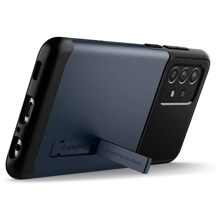 Cover SPIGEN Galaxy A72 Slim Armor Metal Slate Case