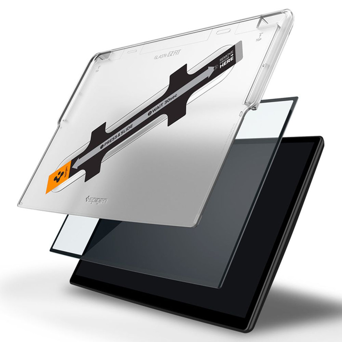 Vetro temperato Spigen VETRO FC "EZ FIT" TESLA MODEL X 2022 / MODEL S 2021 NERO