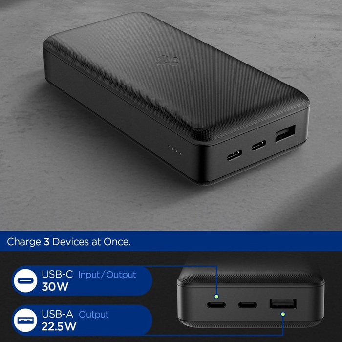 Spigen EA3030 POWER BANK 30000 MAH 30W NOIR