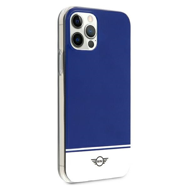 Mini MIHCP12LPCUBINA iPhone 12 Pro Max 6.7" navy blue/navy hard case Stripe Collection
